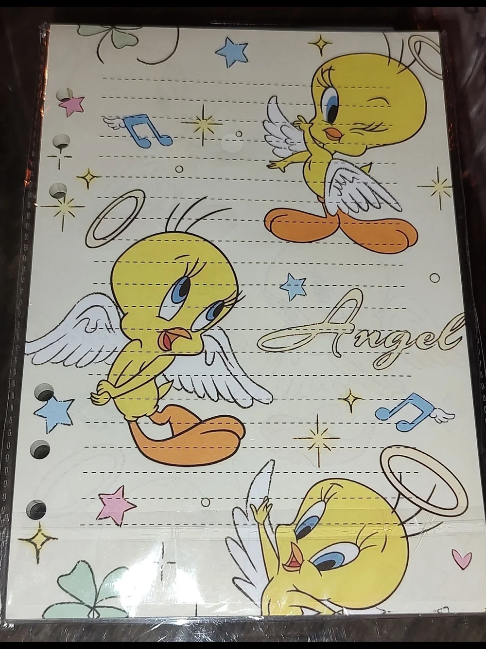New! A5 Size Tweety Bird Refill Paper